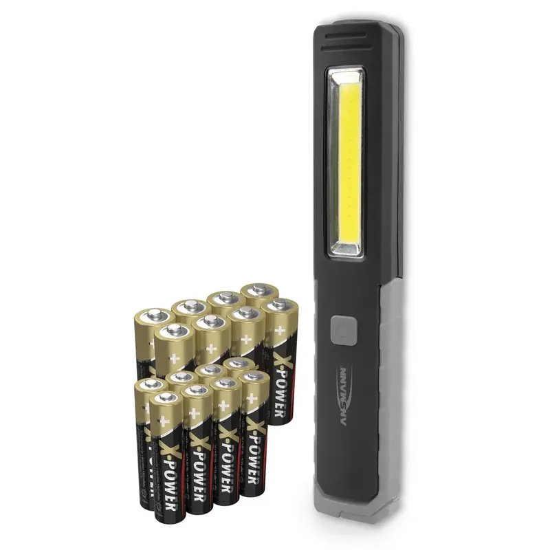 Aktionspack mit 8x Mignon und 8x Micro Batterien + GRATIS LED Arbeitsleuchte Geprüft